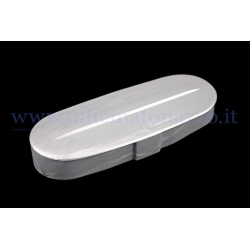 Grey plastic hub cap with 20mm pin for Vespa PX Arcobaleno, PK Ets, Cosa