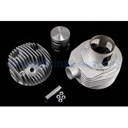 Pinasco 177cc GT aluminium cylinder with 2 transfers and central spark plug for 60mm stroke Vespa GT - GTR - Sprint - GL - VNB - Super - VBB