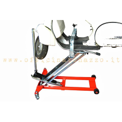 Manual hydraulic Vespa lift with articulated template (360°)