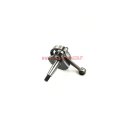 Albero motore Mazzucchelli anticipato super competizione, cono 20, corsa 51, Vespa PK 50-125
