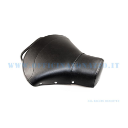 Selle pilote simple noire avec clous et coutures pour Vespa VNB 1&gt