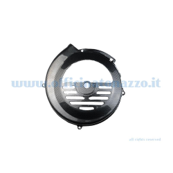 Parmakit Carbon Look flywheel cover for Vespa 50 - Primavera - ET3