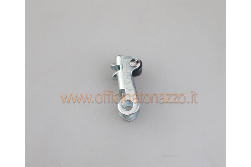 1185 - Staffa con rullo per comando cambio selettore Vespa PX - PE