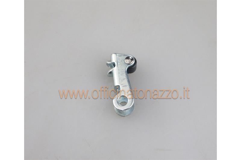 Soporte con rodillo para Vespa PX - mando de cambio selector PE