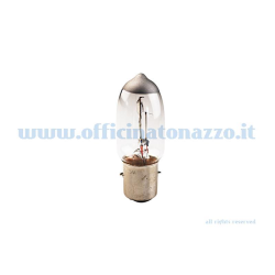 Lampe halogène pour Vespa BA20D  à baïonnette, double feu 12V - 25/25W