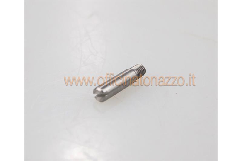 1186 - Perno filettato fissa staffa con rullo per comando cambio selettore Vespa PX - PE