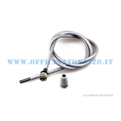 Complete speedometer transmission with ring gear, 2.0 mm cable for Vespa 125 - 150 from 1951 to 1962 with 8" wheels