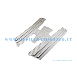 Graue Gummifußmatte für Vespa TS - GT - GTR - GL - Sprint - Sprint Veloce - Rally - Super - VNB - VBB - SS180