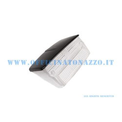 White rear light body with black cover for Vespa 50 Special