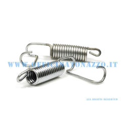 Ständerfeder für Vespa125 `49-`57/150 `54-`58/150 GS VS1-5T - V30 - VN - VM  102 mm, Ø 19 mm, verzinkt (2 Stück)