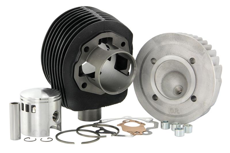 DR 135cc cilindro de hierro fundido 7 trasiego para Vespa P80X - PX80E - PX100E