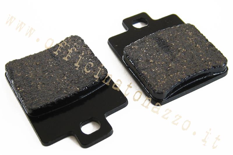 Crimaz disc brake pads Vespa 50 - Primavera - ET3 (length 53mm, width 40mm, thickness 6.6mm)