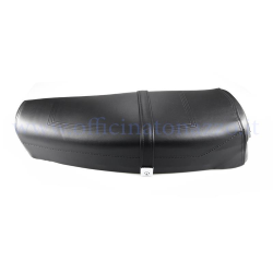 Two-seater saddle with lock and springs without Piaggio logo for Vespa PX Arcobaleno (iron frame)