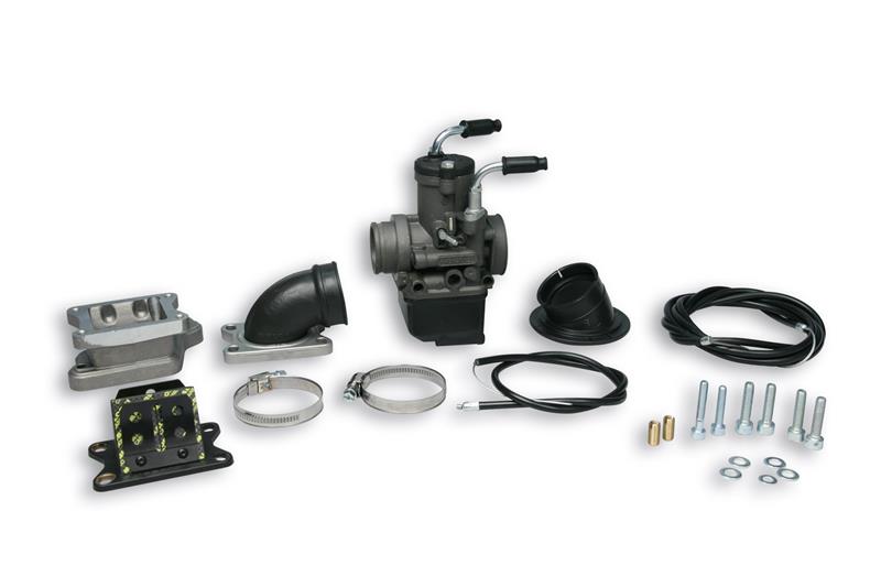 Kit alimentation lamellaire au carter moteur complet carburateur Malossi Ø30 pour Vespa PX125 / 150 - P125 / 150X - T5