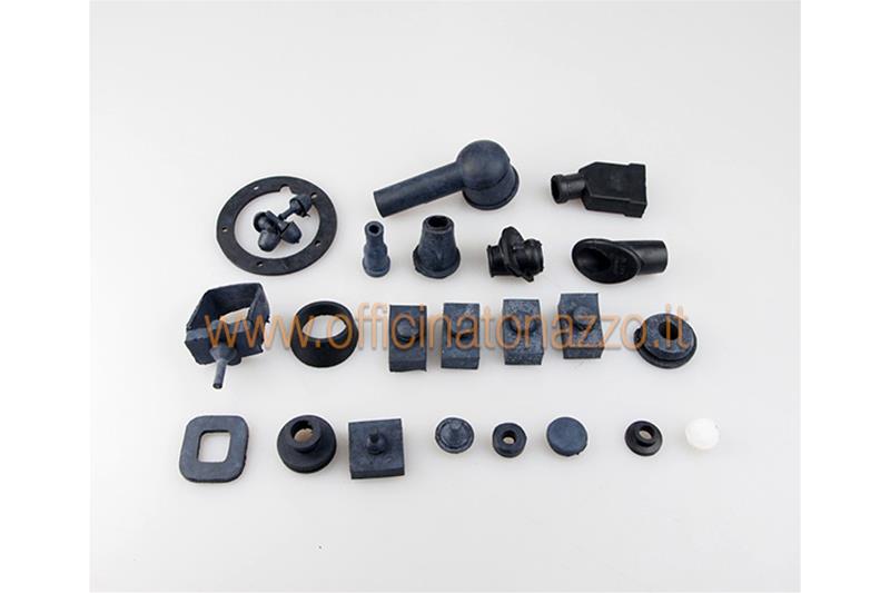 Rubber parts kit for Vespa PX - PE