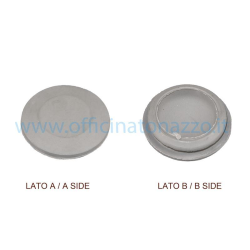 Grey rubber speedometer gear hub cap for Vespa 50 - Primavera - ET3