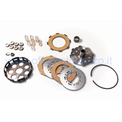 Groupe d'embrayage complet Pinasco 7 ressorts « Power Clutch » pour Vespa  PX 200 - Rally  - Cosa