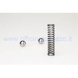 Spring and ball kit for Vespa 50 - 90 - Primavera - ET3 cross member