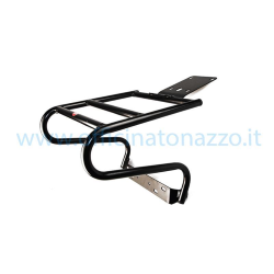 Black rear luggage rack for Vespa PX - PE (ideal with SHAD top box)