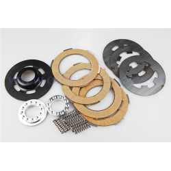 Embrayage Pinasco Light Clutch, 12 ressorts renforcés, avec supports en ergal pour embrayages à 4 disques Vespa 50 - ET3 - Primavera - PK (avec embrayage mono-ressort)