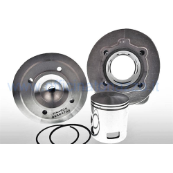 Cylindre Pinasco 177 cm3 GT en aluminium 2 transferts avec bougie centrale pour course 57 mm Vespa GT - GTR - Sprint - GL - VNB - Super - VBB