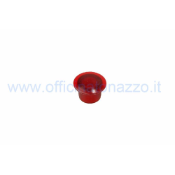 Gema para luces indicadoras de color rojo, Ø agujero 9,5 mm, para manillar Vespa 150 VB1/VBA 1°/VL2-3/VD/VGLA/B/T2-T4/GS VS2-5