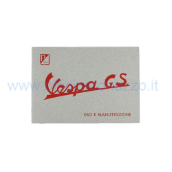 Libretto di uso e manutenzione per  Vespa 150 GS del 1955