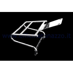Chrome rear luggage rack for Vespa PX - PE (great with SHAD top box)