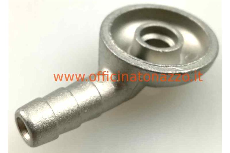 Raccordo carburatore tubo benzina  PHBH - PHBL in alluminio per Vespa