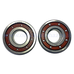 Kit cuscinetti a sfere Pinasco lato frizione e lato volano (2 Pz) per Vespa 50 - Primavera - ET3