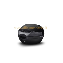 Housse supérieure pour top case Vespa Shad « SH33 » de couleur noir métallisé