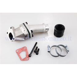 Collecteur d'admission Polini lamellaire 24 mm, raccord à 3 trous, embrayage élastique pour Vespa PK