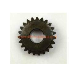 Pinasco Z 23 pinion gear meshes with Z 72 primary gear (ratio 3.15) straight teeth for Vespa 50 - Primavera - ET3