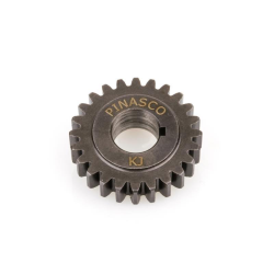 Pinasco Z 24 pinion meshes with Z 72 straight teeth primary  for Vespa 50- ET3- Primavera