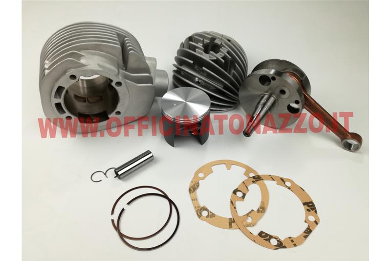 Kit de Zylinder y árbol Quattrini Competencia 244CC M244 aus Aluminium für Vespa PX 200 - 200 PE