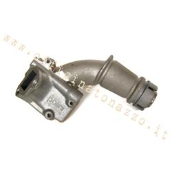 215.0112 - Collecteur d'admission Polini 19mm double alimentation lamellaire accouplement rigide pour Vespa 2 - Primavera - ET50