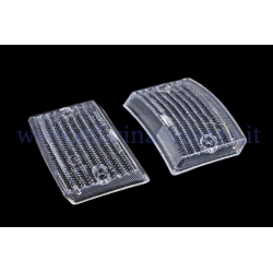 Corps lumineux de clignotants avant blancs pour Vespa  PK (sauf XL)