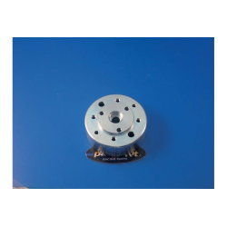 Integral flywheel machined from solid for Parmakit ignition without fan, weight 900 g, cone 19