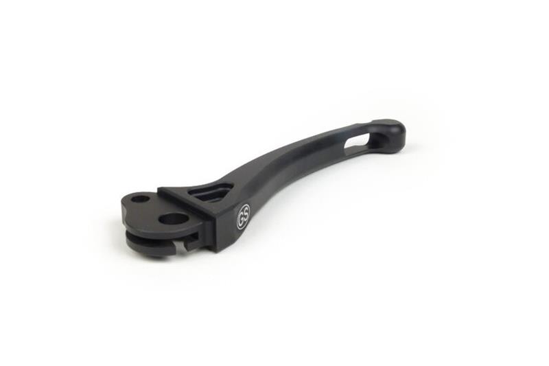 Grand Sport clutch lever in matt black aluminum for Vespa PX