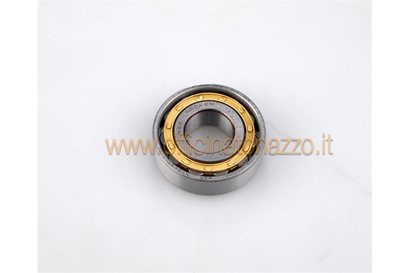 Roller bearing WZA -NU204EM YI - (20x47x14) flywheel side bench for Vespa ET3