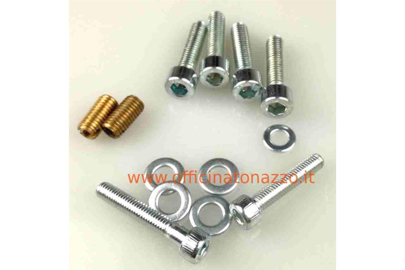 Complete screw kit for Malossi Ø28 / 30 lamellar intake manifold to the crankcase for Vespa PX - PE