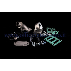 Malossi Ø25 reed valve intake manifold for Vespa 50 - Primavera - ET3