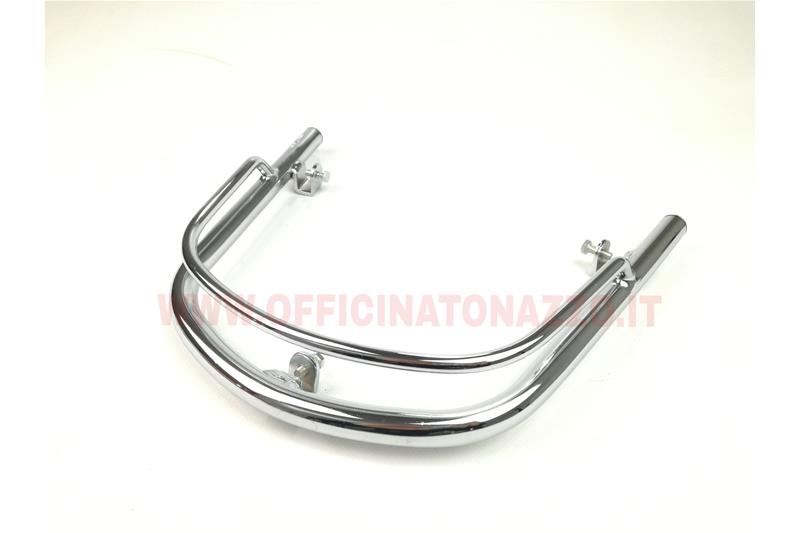 Chrome front fender bumper for Vespa GTS 250