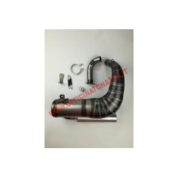 Quattrini Competition expansion silencer specific for 200cc M200 cylinder for Vespa 50 - Primavera - ET3