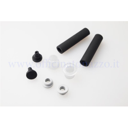 Kit parti in gomma cofani con ganci esterni per Vespa 160GS - 180SS
