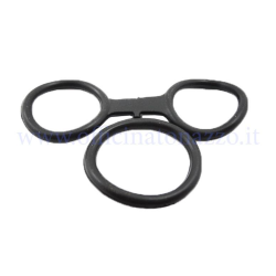 Small flat rubber O-ring, original Piaggio brake pads for Vespa PX (3 pcs)