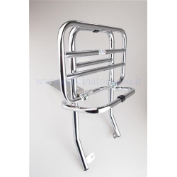 Chrome rear luggage rack for Vespa PX - PE all models