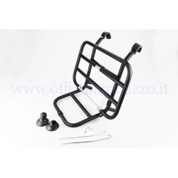 Black front luggage rack for Vespa PX - PE - LML - GT - GTR - GL - TS - GS - Rally - Sprint - Sprint Veloce - Super - VNB - VBB - VBA