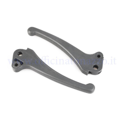 Par de palancas grises de plástico para Vespa PK 50 S - PK XL - Automática - ETS