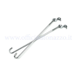 Rear luggage rack tie rods for Vespa 125 GTR - 150 Sprint (compatible with item 9329)